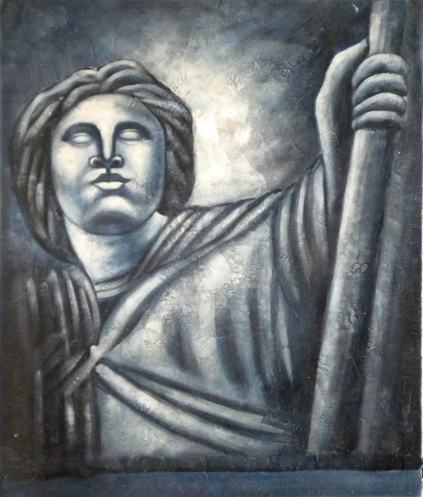 Poster del film alexander + telaio in legno in vendita